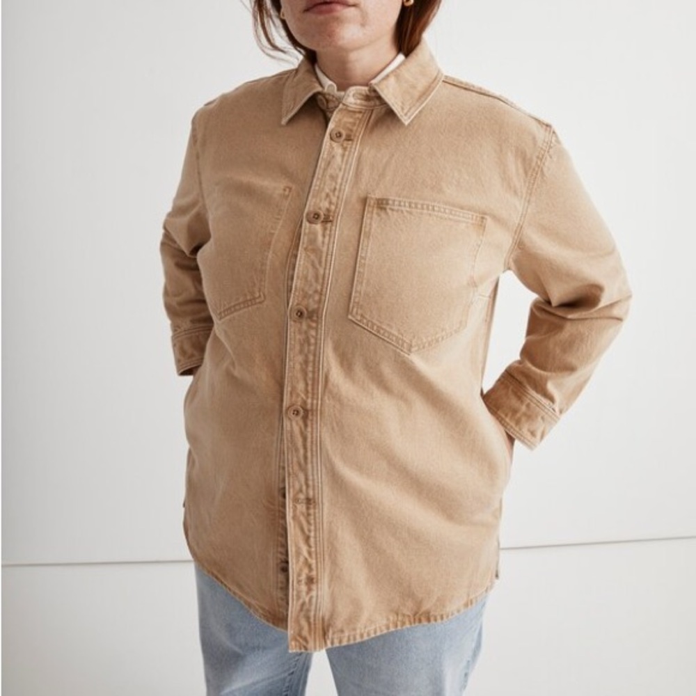 Madewell Tan Utility Jacket